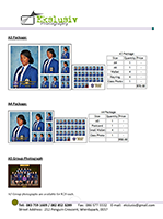 Ekslusiv Photography 2012 Price List
